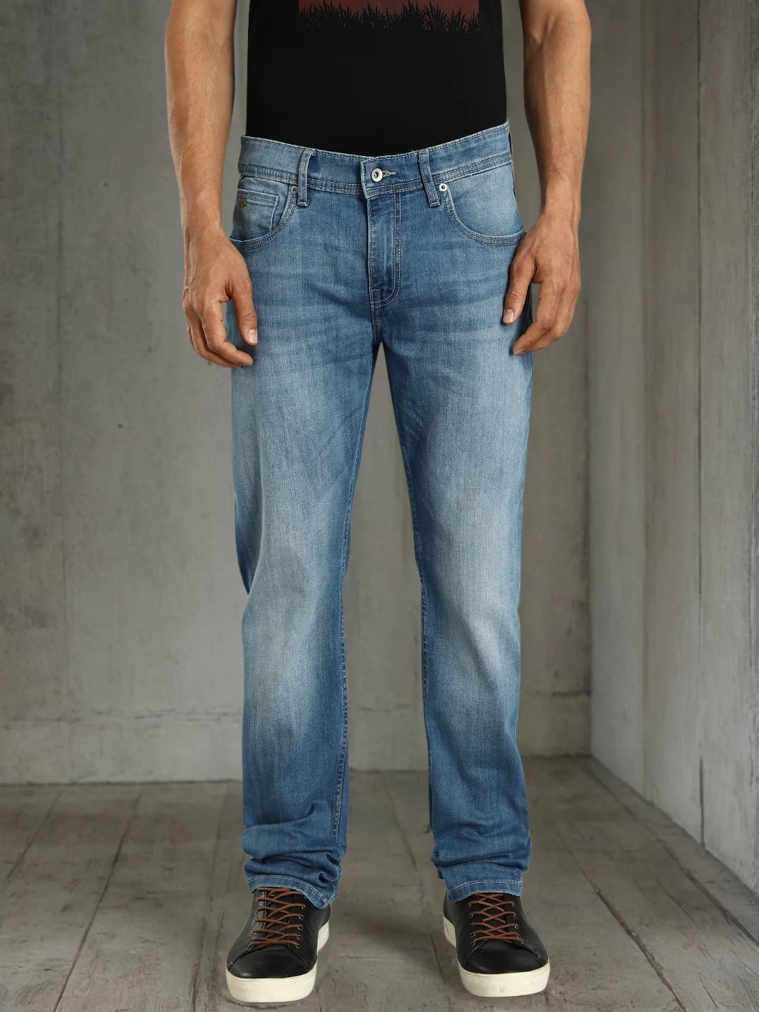 Indian Terrain Men Blue Jeans